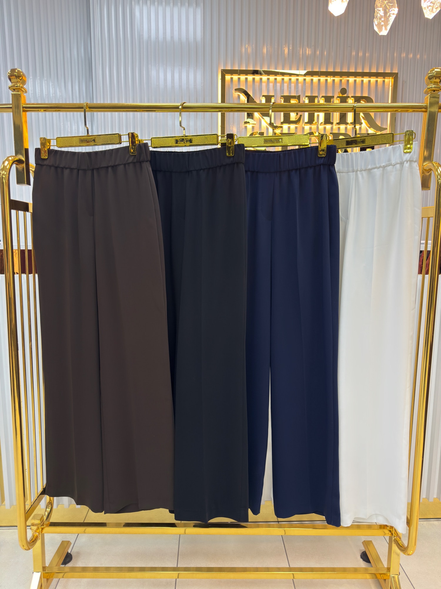 YUSUF ÖZDEMİR  PREMİUM SERİ PALAZZO PANTOLON