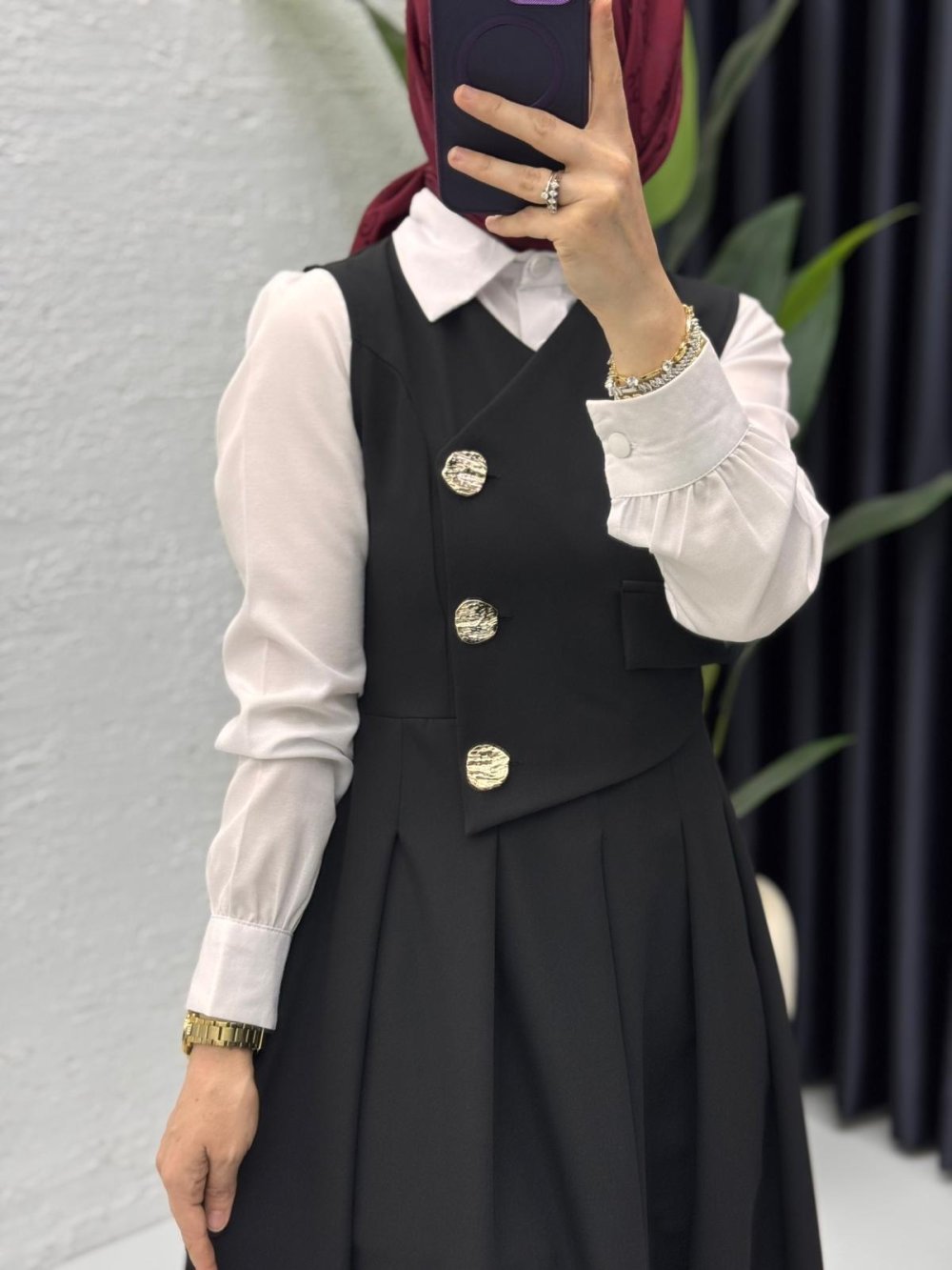 Afitap Jile Tesettür Giyim Siyah