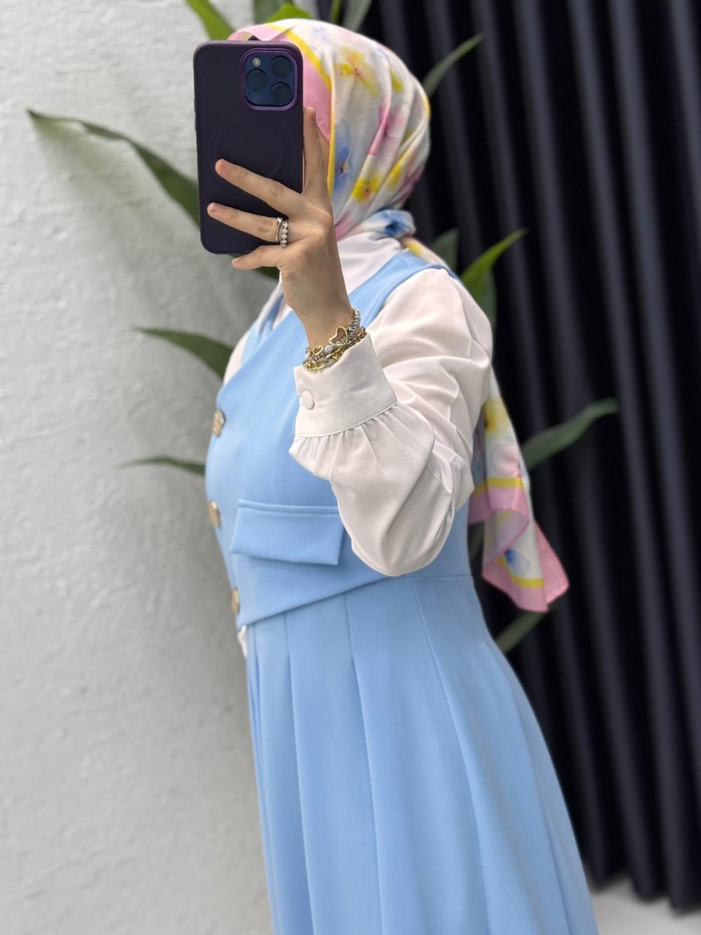 Afitap Jile Tesettür Giyim Mavi